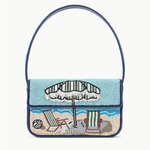 NWT Staud Tommy Bag Under Umbrella Beach
